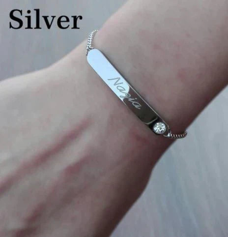 Engraved Name Bracelet for Your Girlfriend